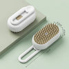 Steamy Grooming Brush With Handle WigglyTailNeeds