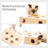 Interactive Wooden Whack-a-Mole Cat Toy YourCatGoodies