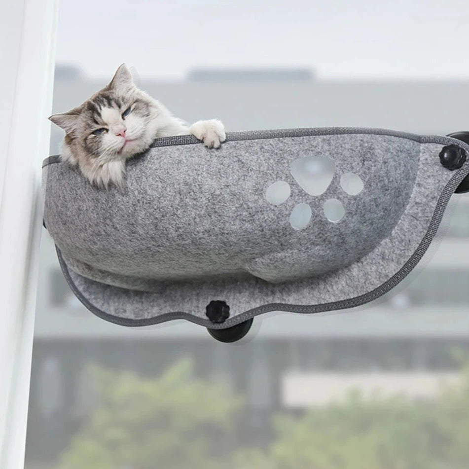 Cat Window Hammock WigglyTailNeeds