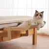Wooden Window Adjustable Cat Hammock WigglyTailNeeds