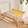 Wooden Window Adjustable Cat Hammock WigglyTailNeeds