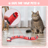 Smart Sensing Snake Interactive Cat Toy WigglyTailNeeds