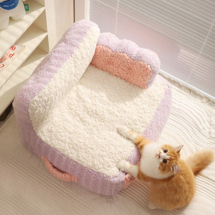 Cozy Seasonal Detachable Washable Pet Bed