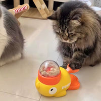 Yellow Duck Interactive Cat Toy