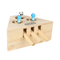 Peek-a-Boo Wooden Cat Toy YourCatGoodies
