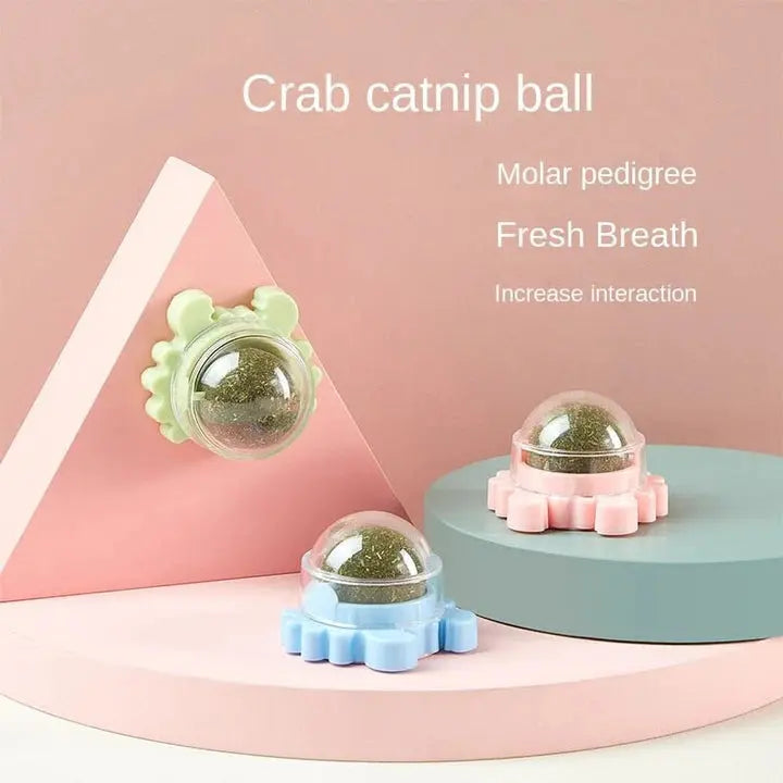 Catnip Energy Ball Snack WigglyTailNeeds