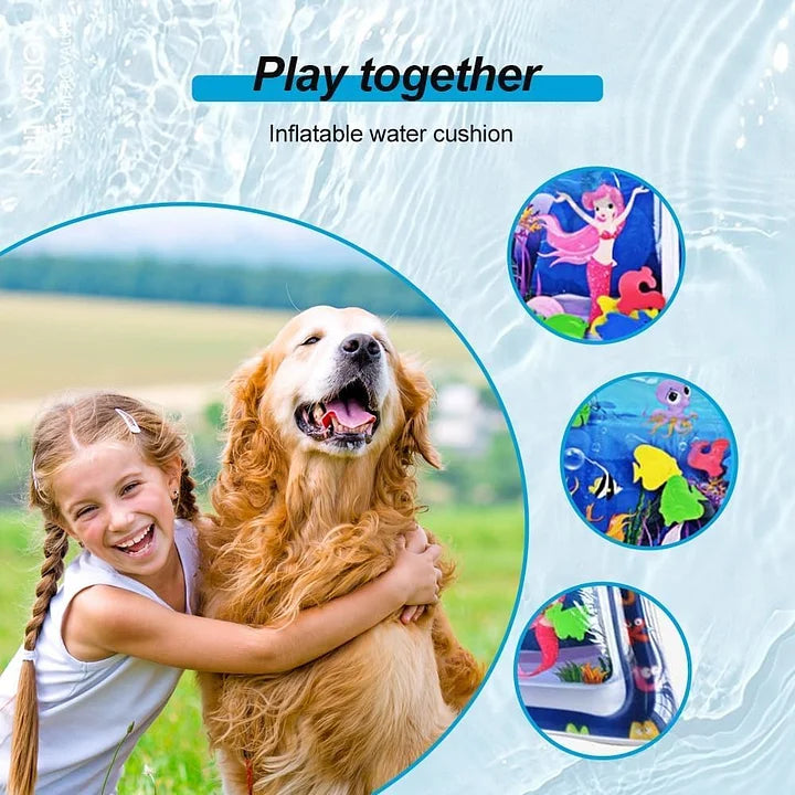 Pet Inflatable Water Play Mat YourCatGoodies