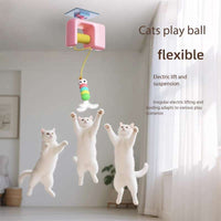 Smart Electric Door-Hanging Cat Yo-Yo Toy – Interactive Self-Play Amusement Toy - Cutier Store