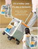 Pet Carrier Baggage Collapsible & Detachable Trolley Bag YourCatGoodies