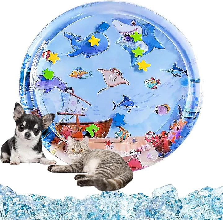 Pet Inflatable Water Play Mat YourCatGoodies
