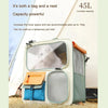 Pet Carrier Baggage Collapsible & Detachable Trolley Bag YourCatGoodies