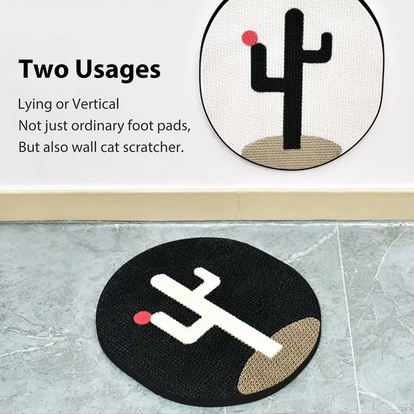 Wall Mounted Cat Scratching Post YourCatGoodies