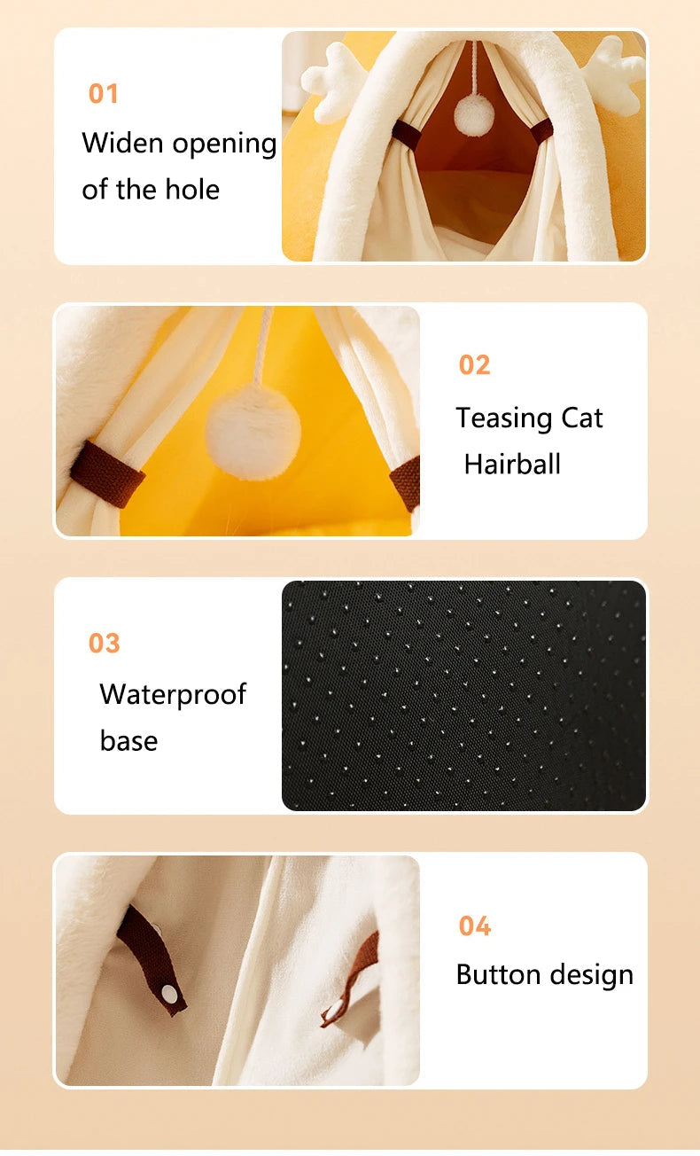 Cozy Pet Tent YourCatGoodies
