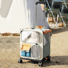 Pet Carrier Baggage Collapsible & Detachable Trolley Bag YourCatGoodies