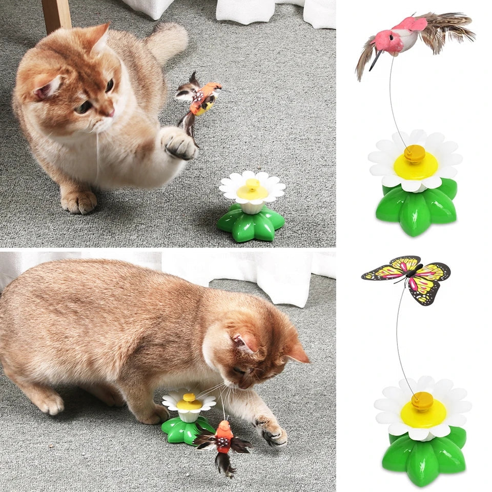 Automatic Electric Rotating Cat Toy YourCatGoodies