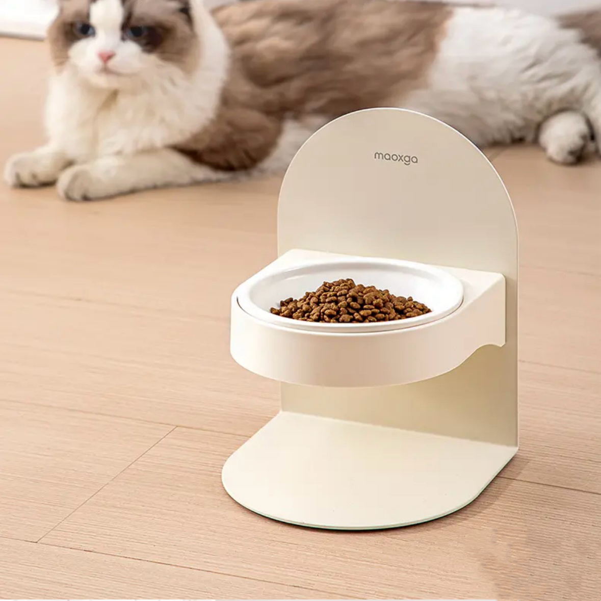 Adjustable ceramic bowl for cat YourCatGoodies