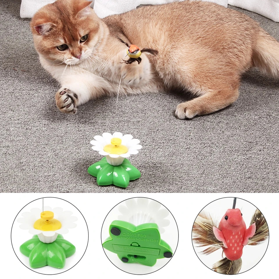 Automatic Electric Rotating Cat Toy YourCatGoodies