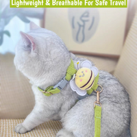 Bee Shape Cat Harness Traction Rope