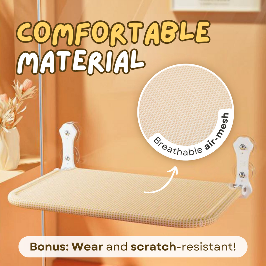 Foldable Cat Window Perch with Suction Cups YourCatGoodies
