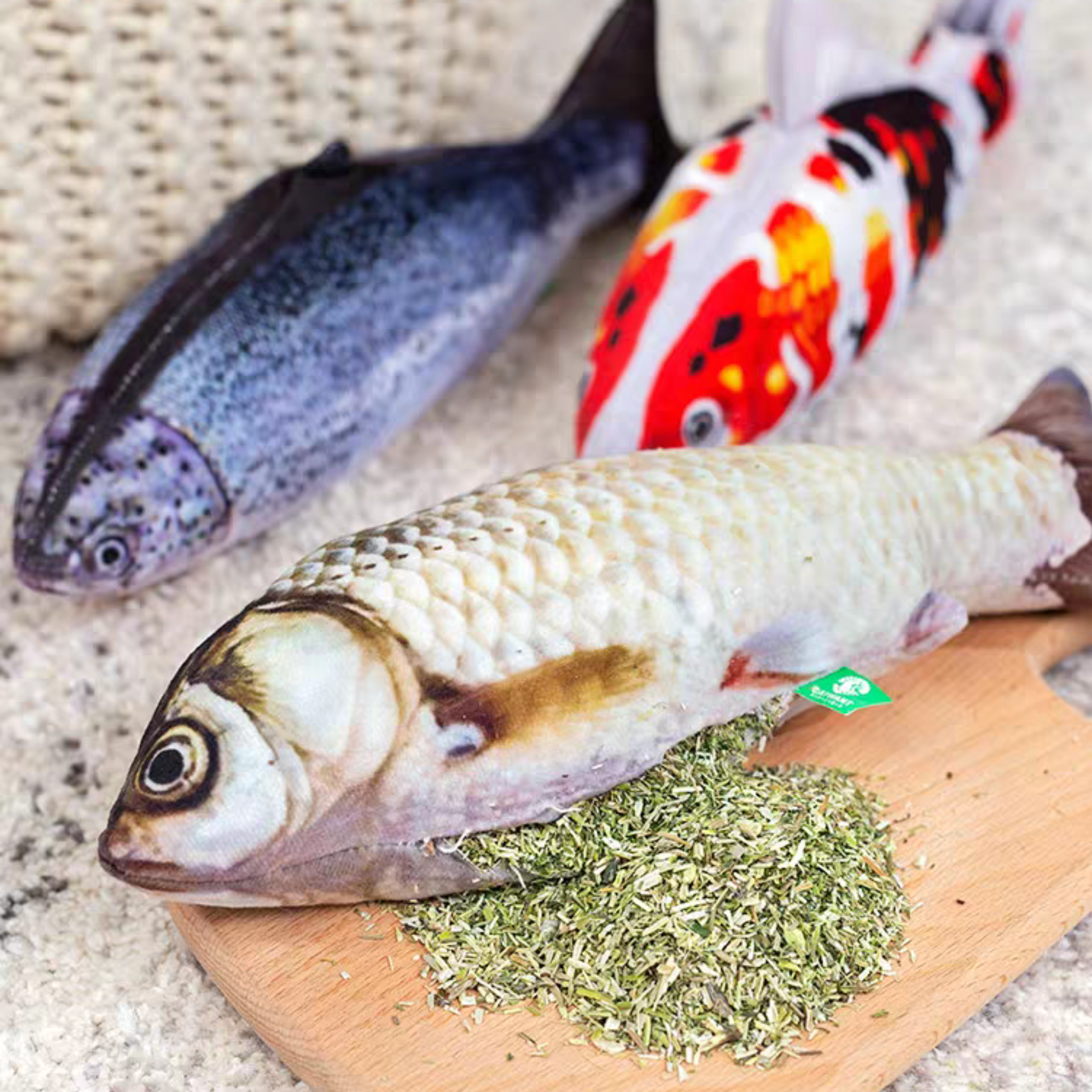Cat Toys Fish Toy Cat Catnip YourCatGoodies