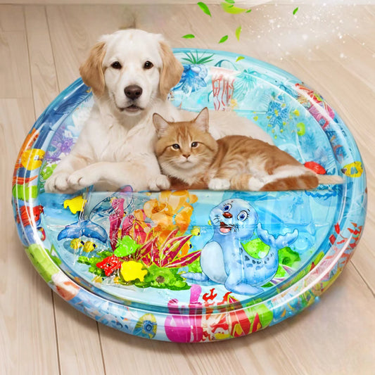 Pet Inflatable Water Play Mat YourCatGoodies