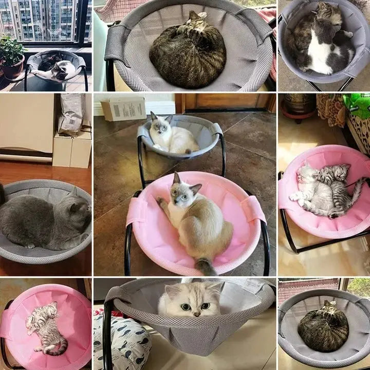 Floor Cat Hammock-With Stand YourCatGoodies