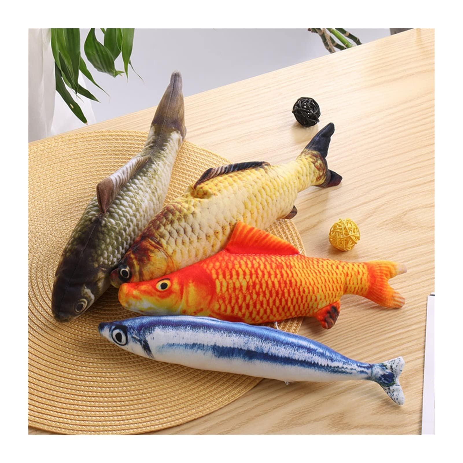 Cat Toys Fish Toy Cat Catnip YourCatGoodies
