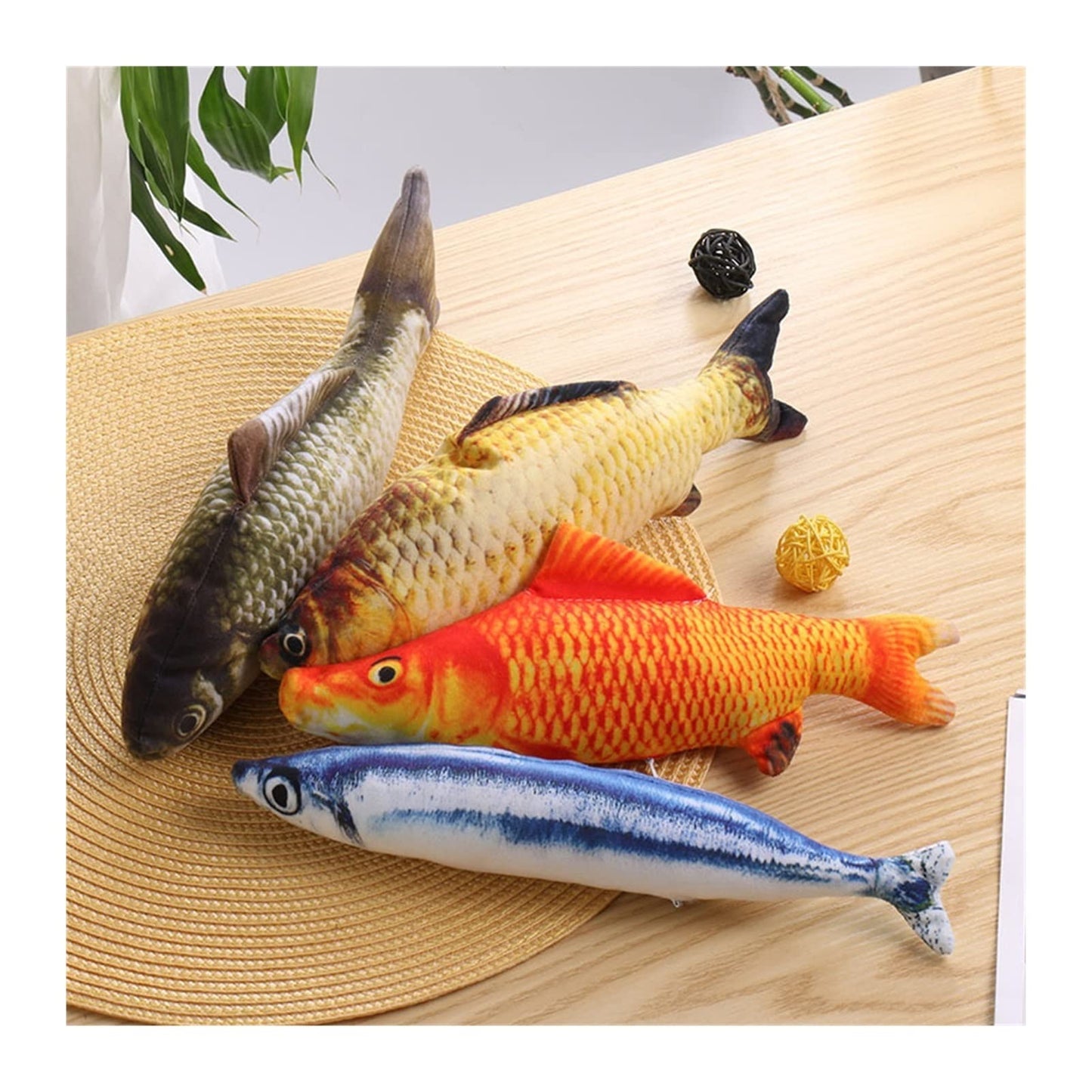 Cat Toys Fish Toy Cat Catnip YourCatGoodies