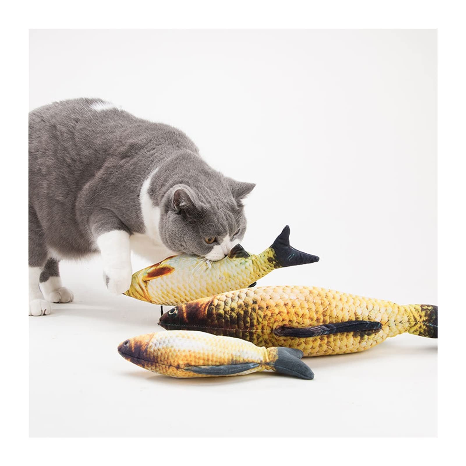 Cat Toys Fish Toy Cat Catnip YourCatGoodies