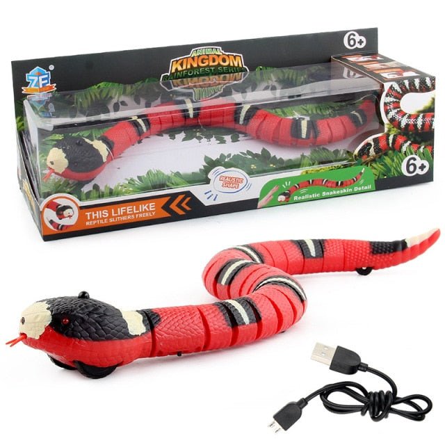 Smart Sensing Snake Interactive Cat Toy WigglyTailNeeds