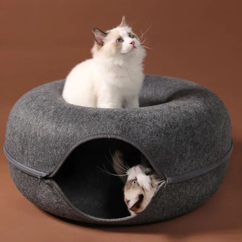 Donut Shaped Cat Tunnel Zendrop