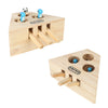Peek-a-Boo Wooden Cat Toy YourCatGoodies