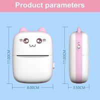 Cat Shape Mini Printer WigglyTailNeeds
