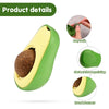 Avocado Mint Ball Toy WigglyTailNeeds