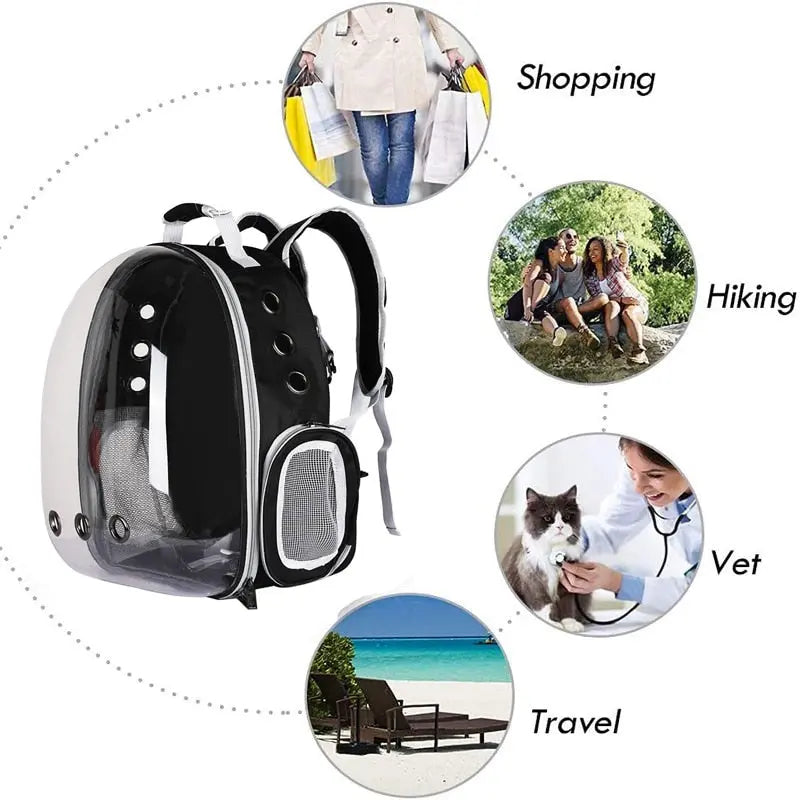 Pet Backpack Carriers WigglyTailNeeds